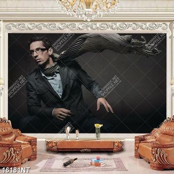 Tranh nghệ thuật chàng trai mang khăn quàng cổ