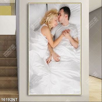 Tranh cặp đôi bên nhau 16192NT
