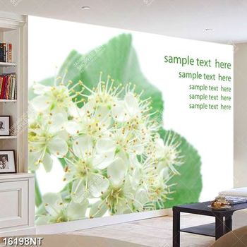 Tranh bông hoa trắng