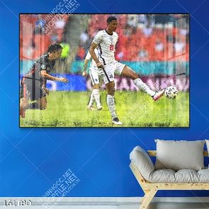 Tranh cầu thủ Jude Bellingham