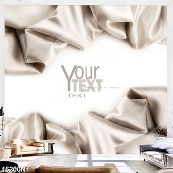 Tranh vãi satin trắng