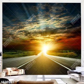 Tranh bầu trời và con đường 16205NT