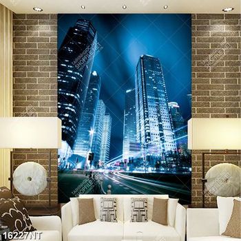 Tranh những tòa nhà cao tầng 16227NT