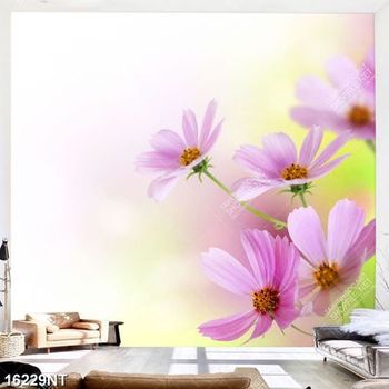 Tranh bông hoa tím