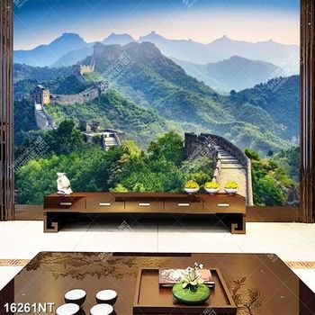 Tranh vạn lý trường thành file gốc