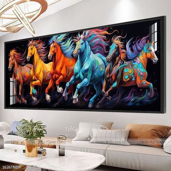 Tranh ngựa mã đáo thành công