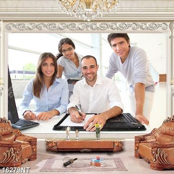 Tranh nhân viên trẻ