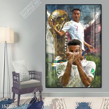 Tranh cầu thủ Jesse Lingard