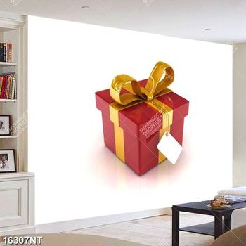Tranh hộp quà đỏ