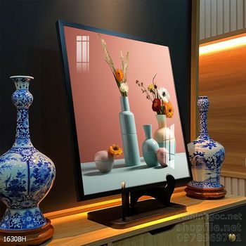 Tranh bình hoa đẹp