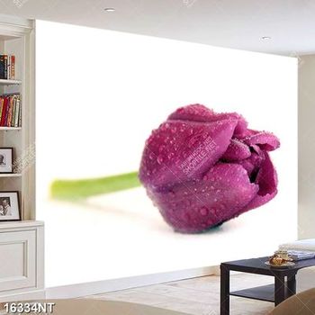 Tranh bông hoa tulip tím