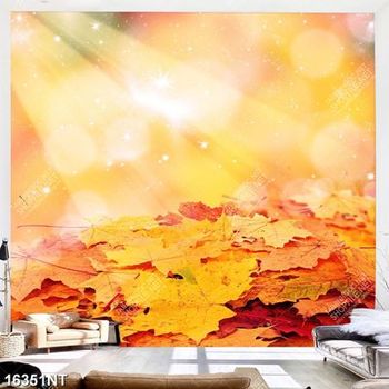 Tranh lá vàng mùa thu 16351NT