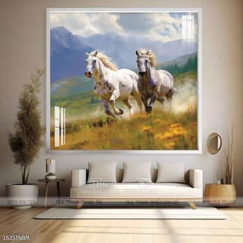 Tranh ngựa mã đáo thành công