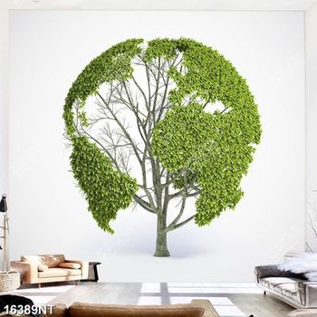 Tranh cây xanh 16389NT