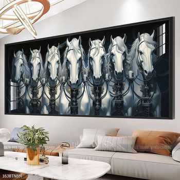 Tranh ngựa đẹp ấn tượng