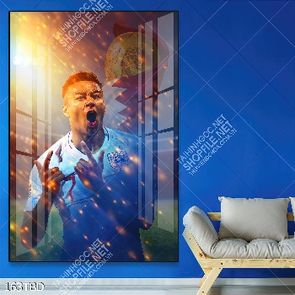 Tranh cầu thủ Jesse Lingard đội tuyển Anh