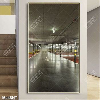 Tranh tầng hầm đậu xe 16446NT
