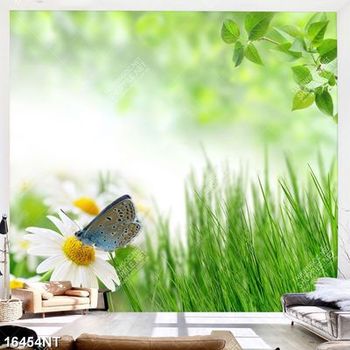 Tranh hoa cỏ tươi đẹp 16454NT