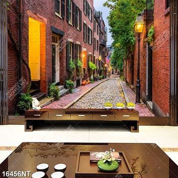 Tranh con đường sỏi đá