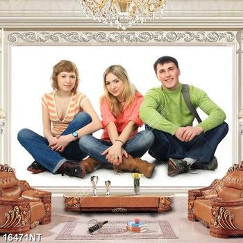 Tranh ba bạn trẻ