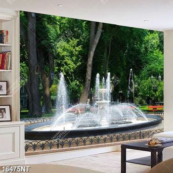 Tranh hồ phun nước 16475NT