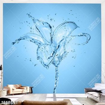 Tranh bông hoa nước