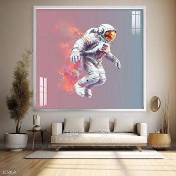 Tranh treo tường phi hành gia vũ trụ
