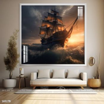 Tranh thuận buồm xuôi gió