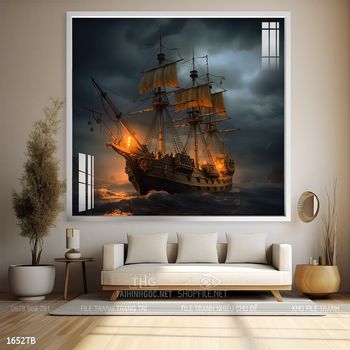 Tranh thuận buồm xuôi gió đẹp ấn tượng