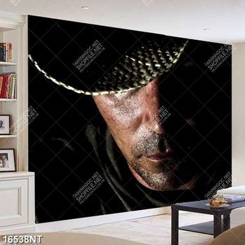 Tranh gương mặt người đàn ông