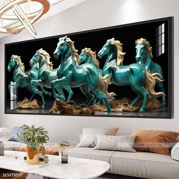 Tranh ngựa bát mã truy phong