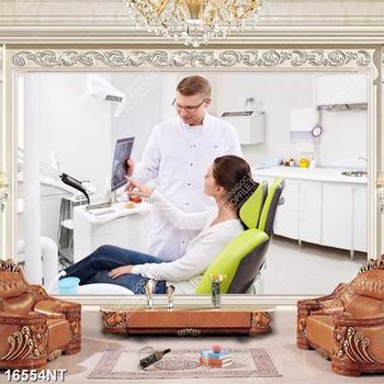 Tranh bác sỹ khám bệnh