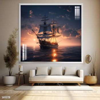 Tranh thuyền và biển