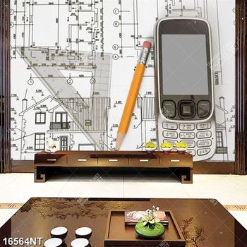 Tranh bản vẽ 16564NT