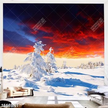 Tranh tuyết phủ trắng xóa