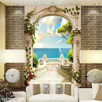 Tranh nhìn ra biển