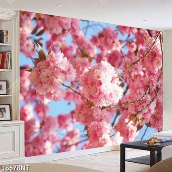 Tranh hoa nở đẹp 16578NT