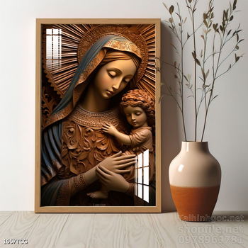 Tranh decor trang trí tường công giáo