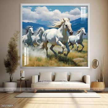 Tranh ngựa mã đáo thành công