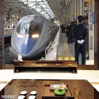 Tranh ga tàu siêu tốc