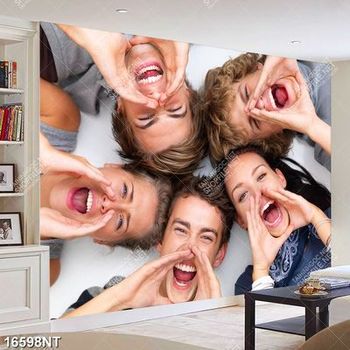 Tranh nhóm bạn trẻ 16598NT