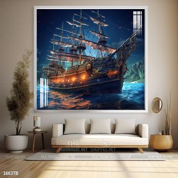 Tranh thuận buồm xuôi gió đẹp ấn tượng