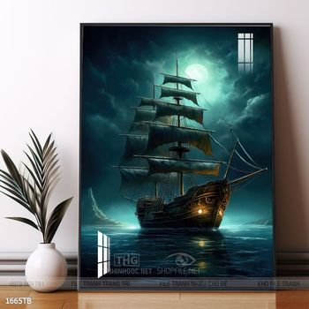 Tranh thuận buồm xuôi gió đẹp