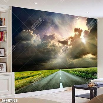 Tranh bầu trời nghệ thuật 16667NT