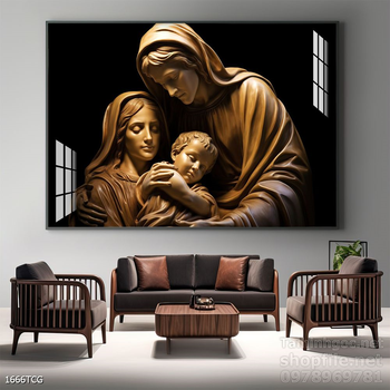 File tranh công giáo decor trang trí tường phòng thờ