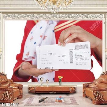 Tranh tấm vé máy bay