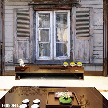 Tranh cánh cửa sổ đã cũ