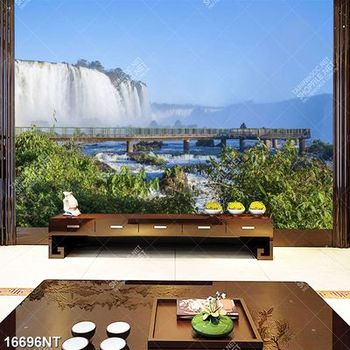 Tranh thác nước 16696NT