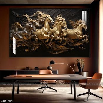 Tranh ngựa đẹp ấn tượng