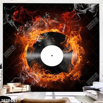 Tranh nghệ thuật đĩa than